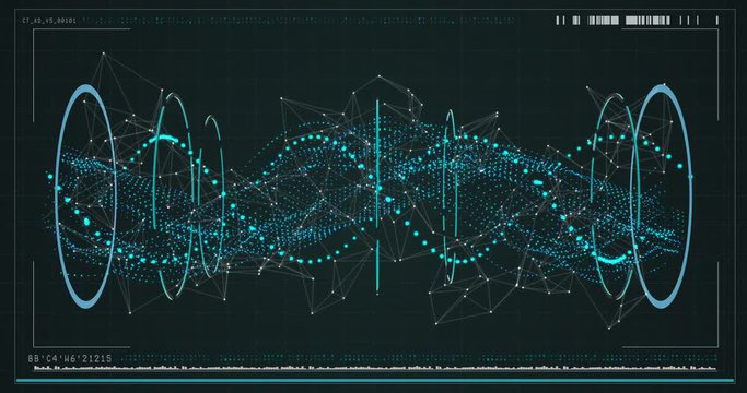 Digitally generated dna structure