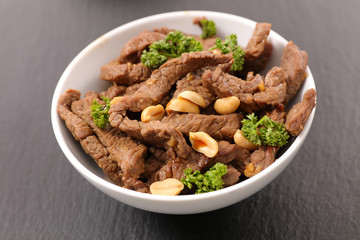 beef in soy sauce