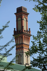 Fototapeta na wymiar Chinesischer Turm in Karlsruhe