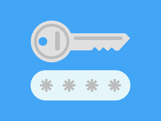 Key password protection icon