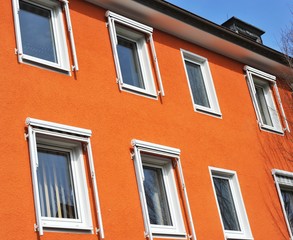 Fassade eines modernen Gebäudes