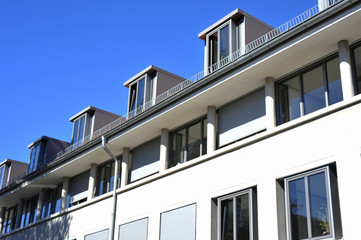 Fassade eines modernen Gebäudes