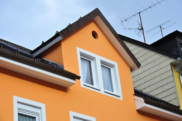 Fassade eines modernen Gebäudes