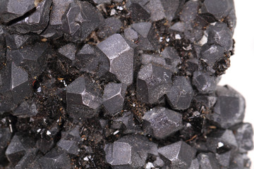 galena crystal background