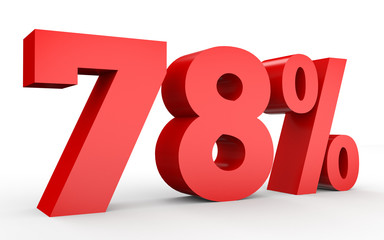 Seventy eight percent off. Discount 78 %.