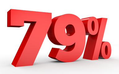 Seventy nine percent off. Discount 79 %.