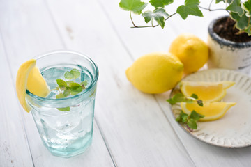 lemon & water