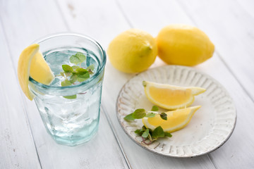 lemon & water