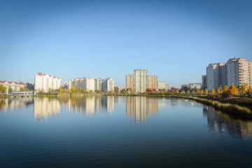 Obraz premium Balaton Lake - Goclaw, Warsaw, Poland