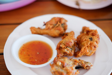 Deep fried chicken