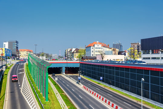 Unterf&uuml;hrung Gleiwitz Tunnel Br&uuml;cke Oberschlesien