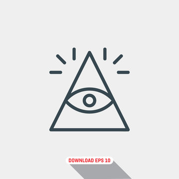 Cao dai icon, vector