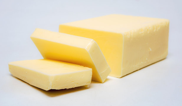 Geschnittene Butter