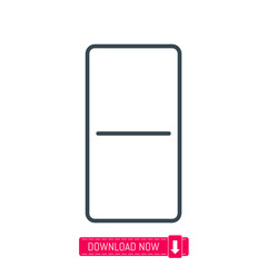 Domino icon, vector