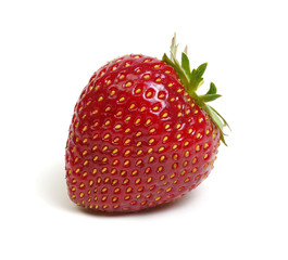 Strawberry isolated on white background.