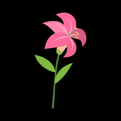 Flower flat icon