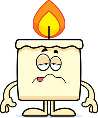 Sick Cartoon Candle