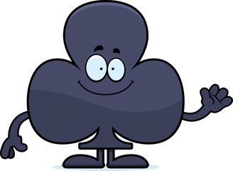 Cartoon Club Waving