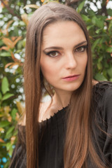 Fototapeta premium Portrait of beautiful woman