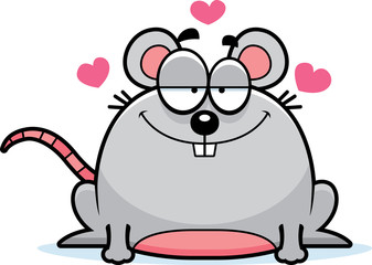 Obraz premium Little Mouse in Love