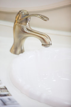 Vintage faucet detail