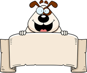 Cartoon Dog Banner