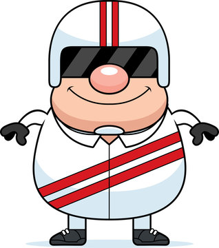 recommend clip art: Cartoon Race Car Driver