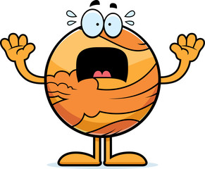 Scared Cartoon Venus