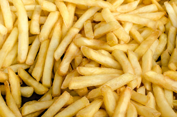 French fries in a large bowl