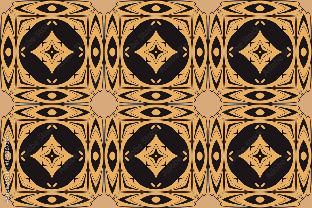 Fototapete abstract art classic luxury and elegant pattern pattern in popular modern design pattern of wavy lin