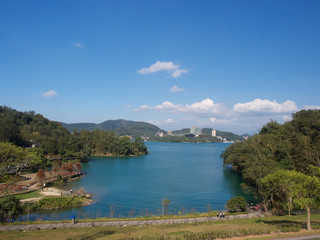 Fototapeta na wymiar Sun moon lake,Nantou Taiwan