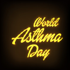 World Asthma Day.