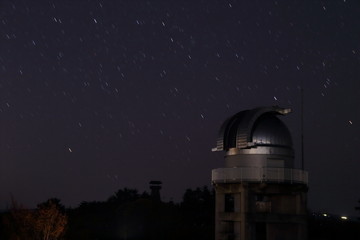 Obraz premium 美星天文台の星空