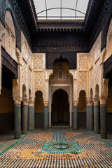Obraz premium Madrasa Marinid of Salé, Rabat-Sale, Morocco