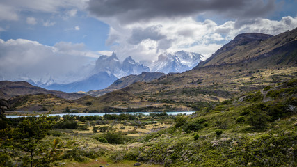Dramatic Patagonia Landscape - Torres Del Paine
