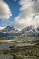 Naklejka na ściany i meble Torres Del Paine - Patagonia Landscape
