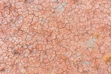 Crack soil texture background