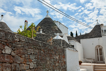 Trulli houses in Alberobello, Puglia, Italy