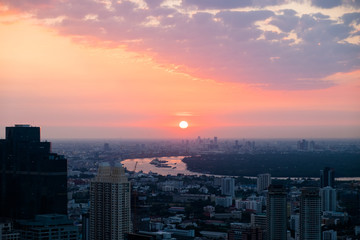 Sun over Bangkok