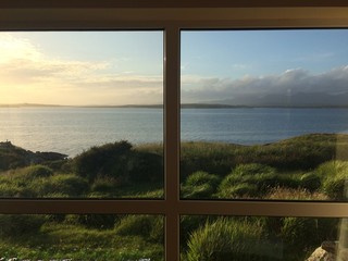 Irland aus dem Fenster