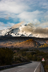 Etna wybuch erupcja lawa © BlackMediaHouse
