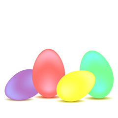 Vector Easter Eggs Set