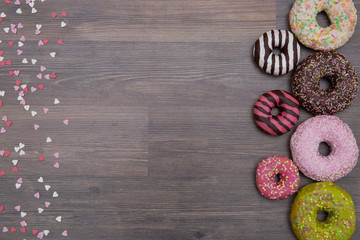 sweets background, donuts background