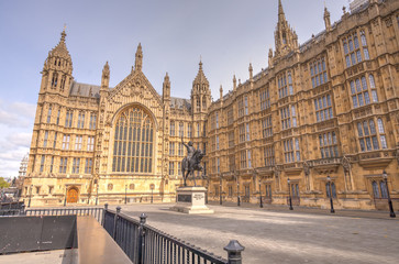 Westminster Palace in London. Great Britain.