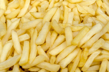French fries in a large bowl