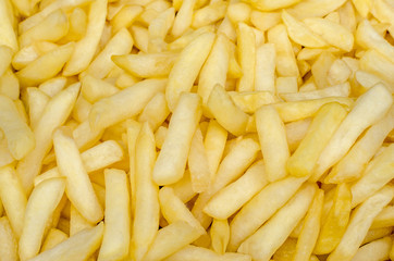 French fries in a large bowl