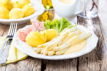Spargel Gericht 
