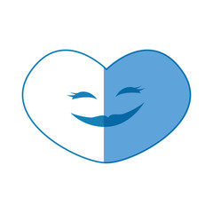 Heart and love icon vector illustration graphic design