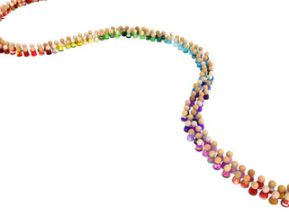 Cartoon Crowd, Color Queue