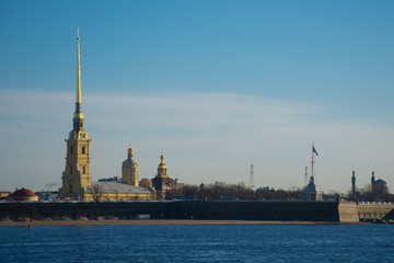 Peter and Paul fortress in St. Petersburg